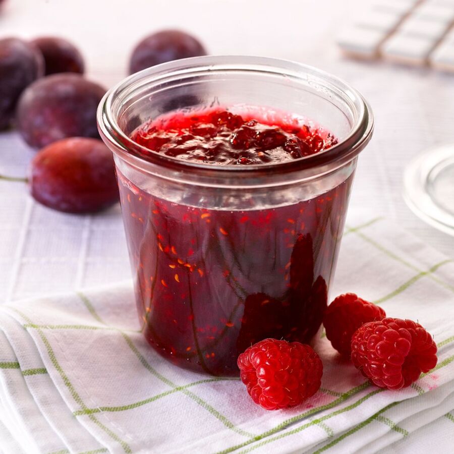 délicieuse confiture aux prunes