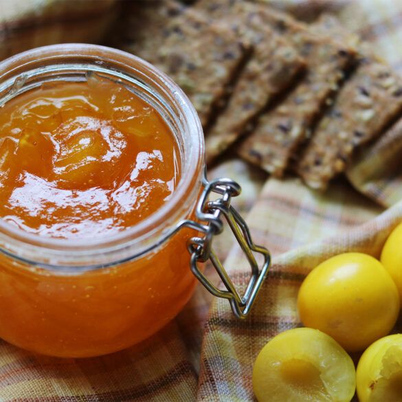 Prune jaune pour confiture maison