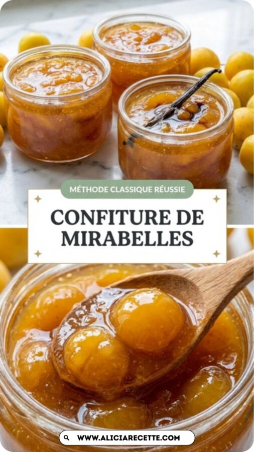 Cuisson de confiture au mirabelle