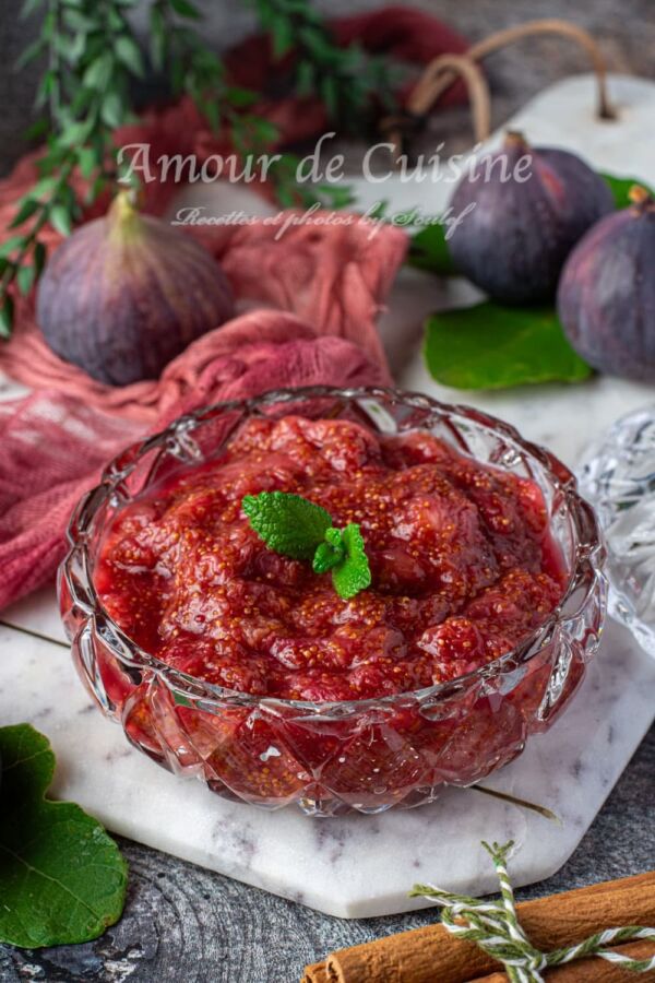 Compote de figues naturelle