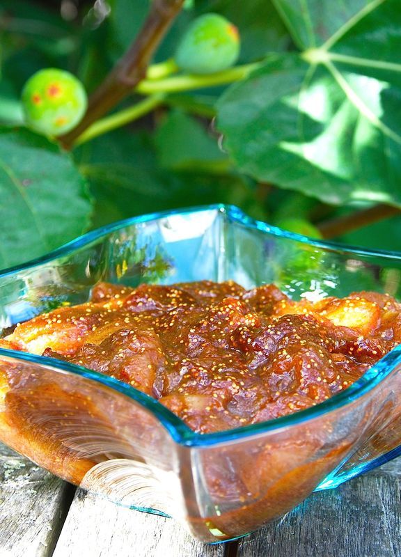 recette compote figues pommes