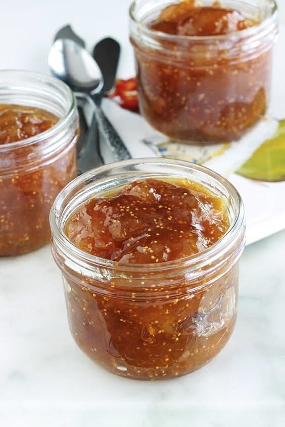 dessert compote figues pommes