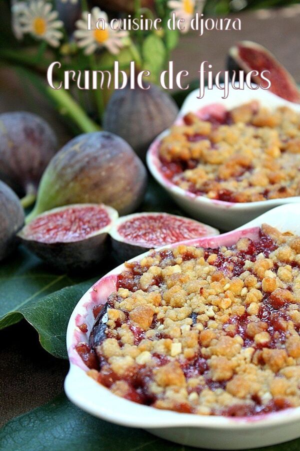 Plat créatif figues fraîches