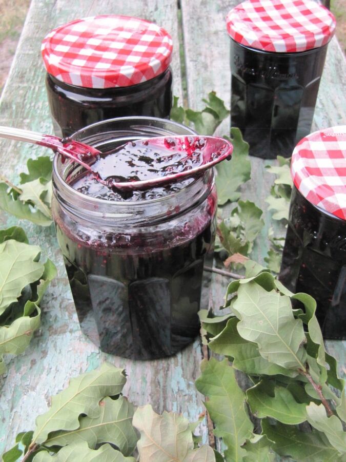 Délicieuse confiture mûres maison