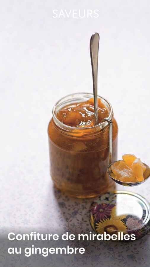 Grand-mère confiture mirabelles