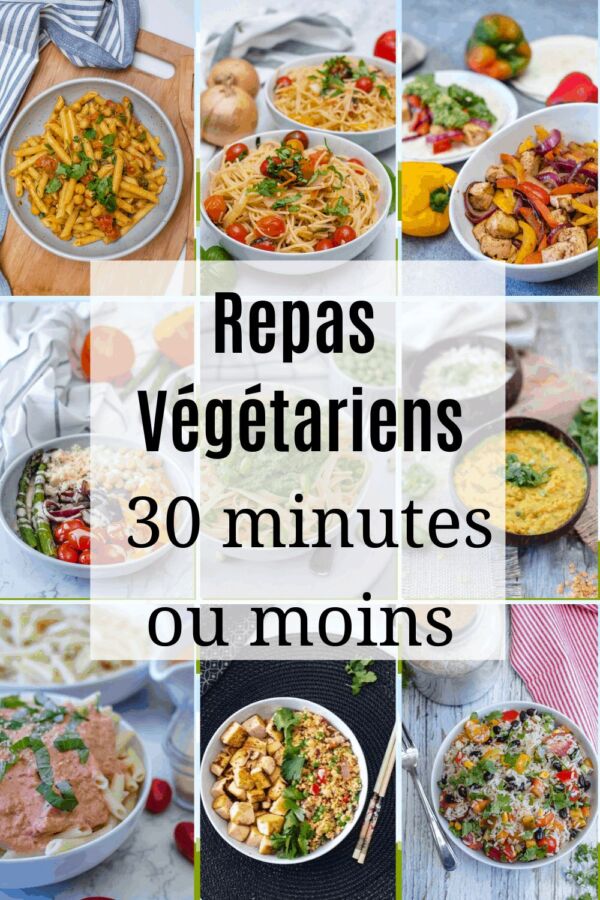 idées repas végétarien